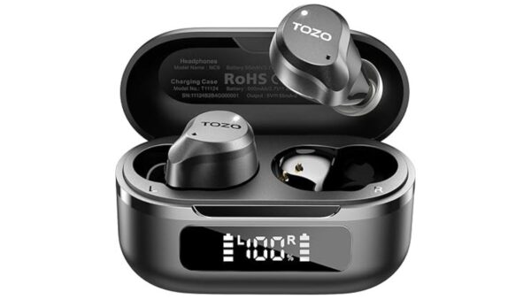 TOZO Hybrid Active Noise Cancelling Wireless Earbuds
