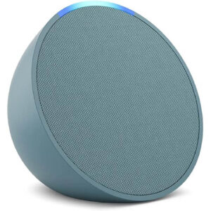Amazon Echo Pop (newest model), Our smallest Alexa speaker, Fits in any room, Glacier White