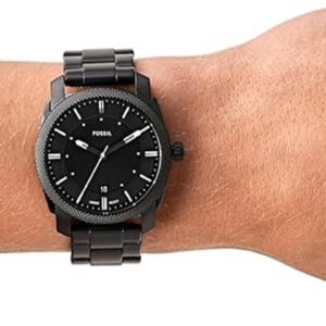 Fossil Men's Machine Quartz Stainless Steel Three-Hand Watch