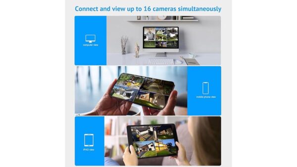 LaView 4MP 2K Security Cameras Outdoor Indoor Wired,IP65, Starlight Sensor & 100 Ft Night Vision,Motion/Person Detection,2-Way Audio/Spotlight,US Cloud,Compatible With Alexa,iOS & Android & Web Access - Image 2