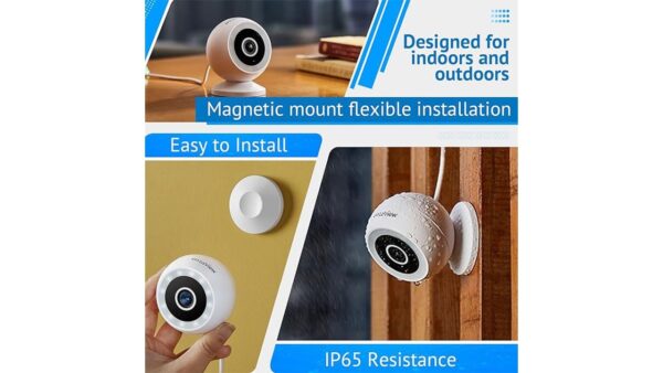 LaView 4MP 2K Security Cameras Outdoor Indoor Wired,IP65, Starlight Sensor & 100 Ft Night Vision,Motion/Person Detection,2-Way Audio/Spotlight,US Cloud,Compatible With Alexa,iOS & Android & Web Access - Image 3