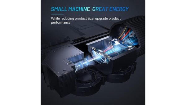Mini Projector for iPhone, ELEPHAS 2024 Upgraded 1080P HD Projector, 8000L Portable Projector with Tripod, Movie Projector Compatible with Android/iOS/Windows/TV Stick/HDMI/USB - Image 5