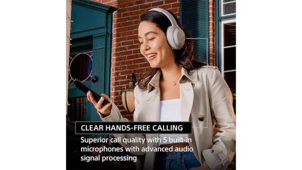 Sony WH-1000XM4 Wireless Premium Noise Canceling Overhead Headphones with Mic for Phone-Call and Alexa Voice Control, Black WH1000XM4 - Image 3