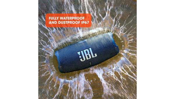 JBL CHARGE 5 - Portable Waterproof (IP67) Bluetooth Speaker with Powerbank USB Charge out, 20 hours playtime, JBL Partyboost (Black) - Image 3